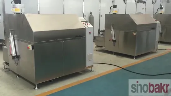 Car Parts Rotary Spray Cleaning Machine
